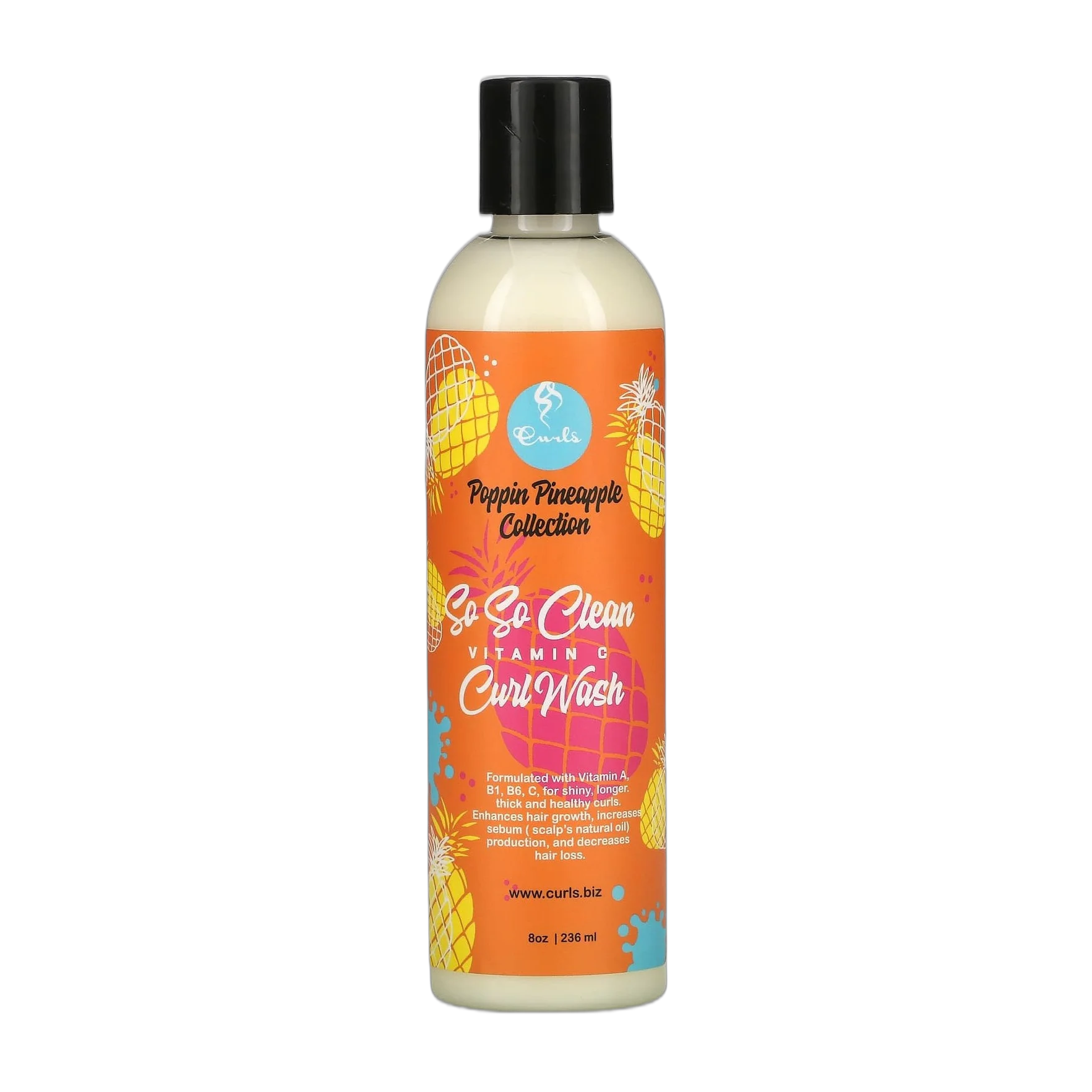 Pineapple So So Clean Vitamin C Curl Wash