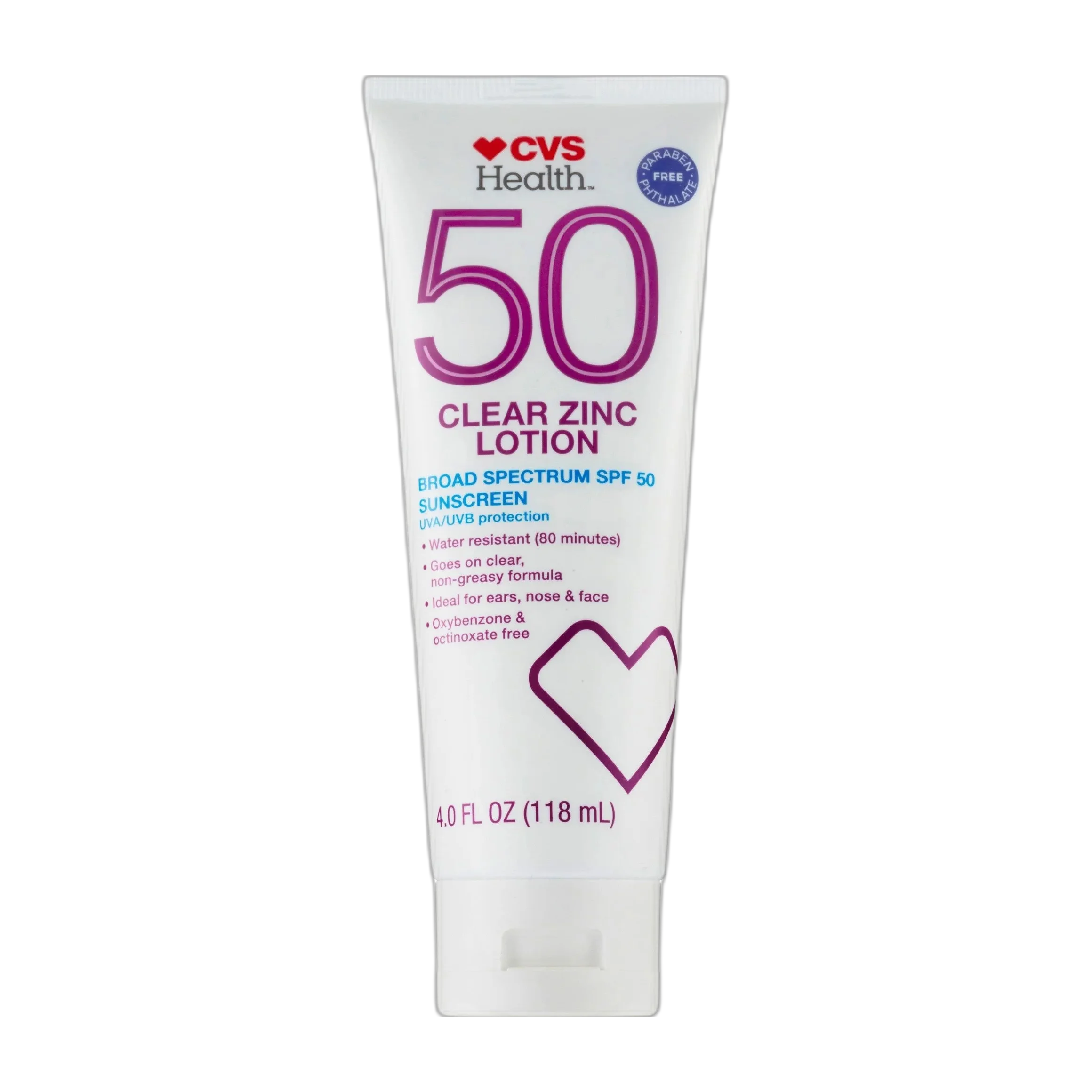 Clear Zinc Broad Spectrum Sun Lotion SPF 50