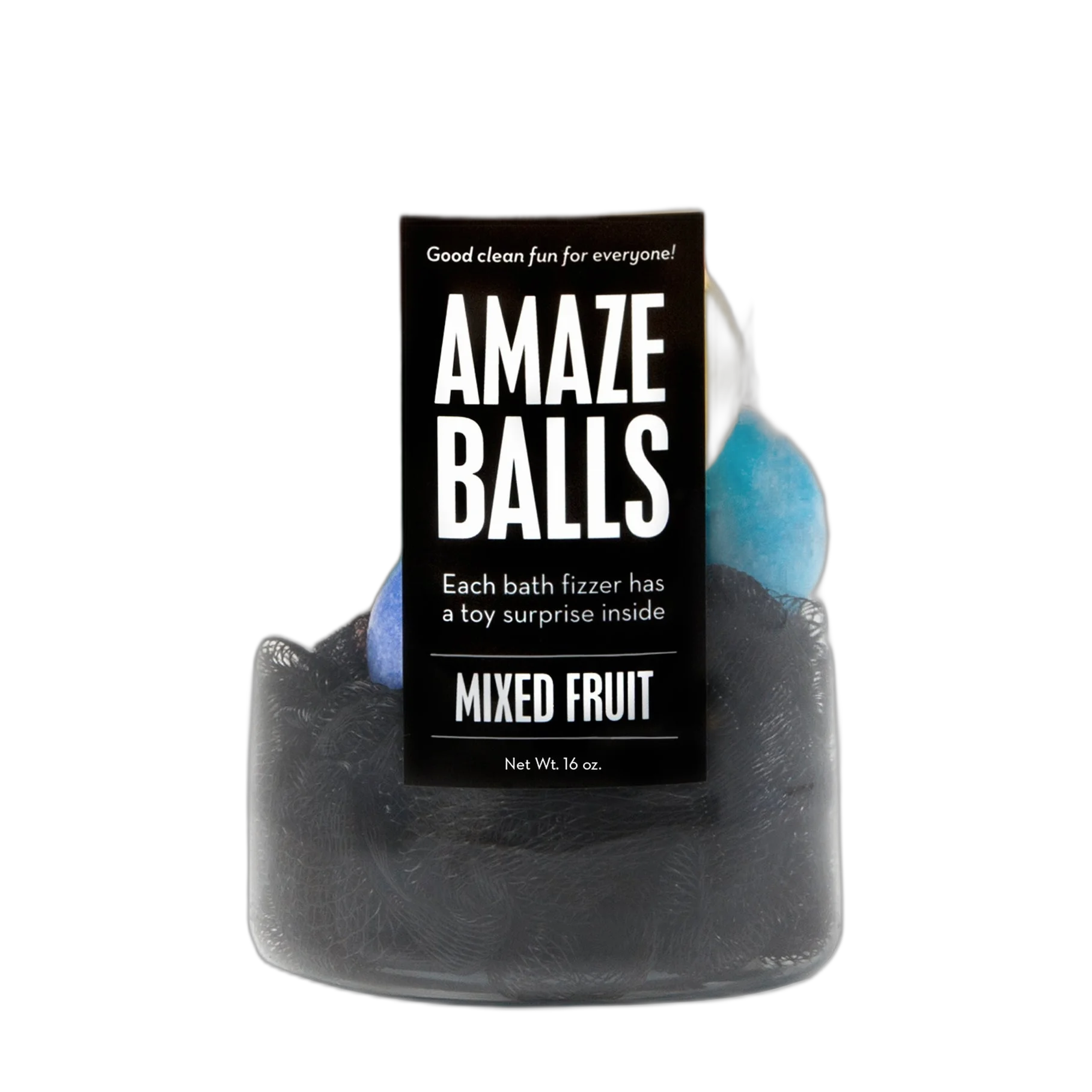 Amaze Balls Fruit Bath Bomb Jar