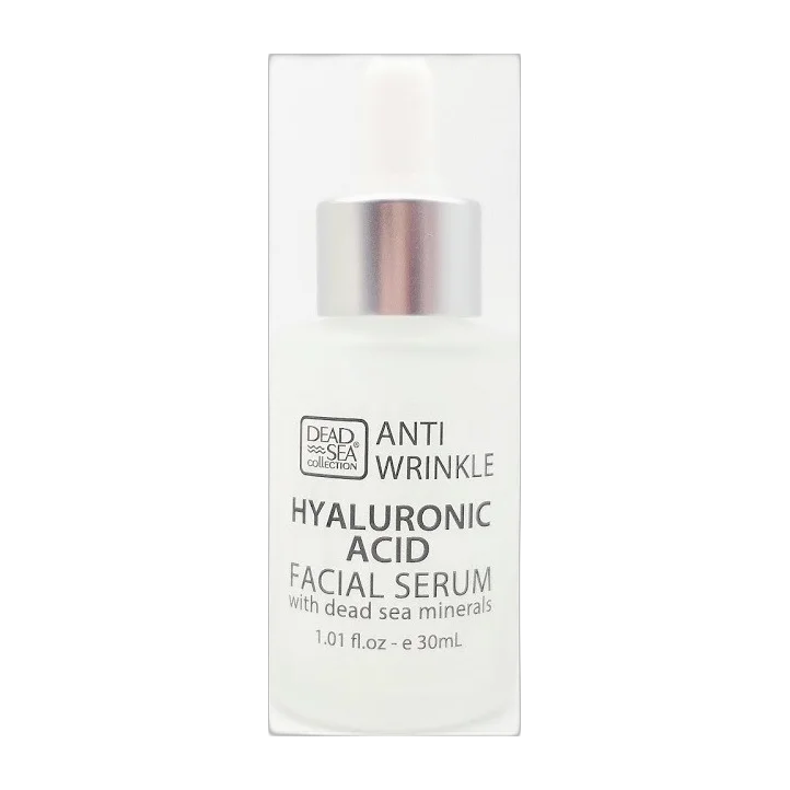 Anti Wrinkle Facial Serum With Hyaluronic Acid And Dead Sea Minerals