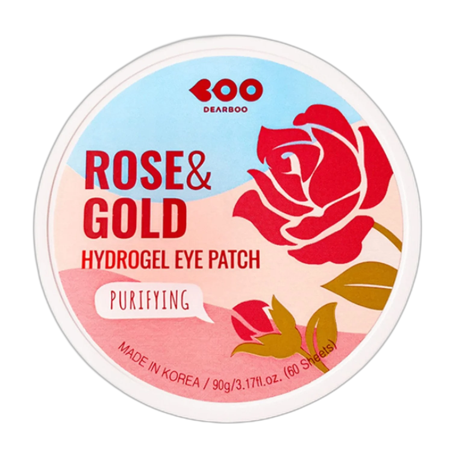 Rose & Gold Hydrogel Eye Patch