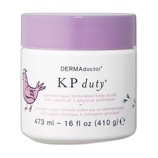 KP Duty Dermatologist Formulated Body Scrub With Chemical + Physical Exfoliation
