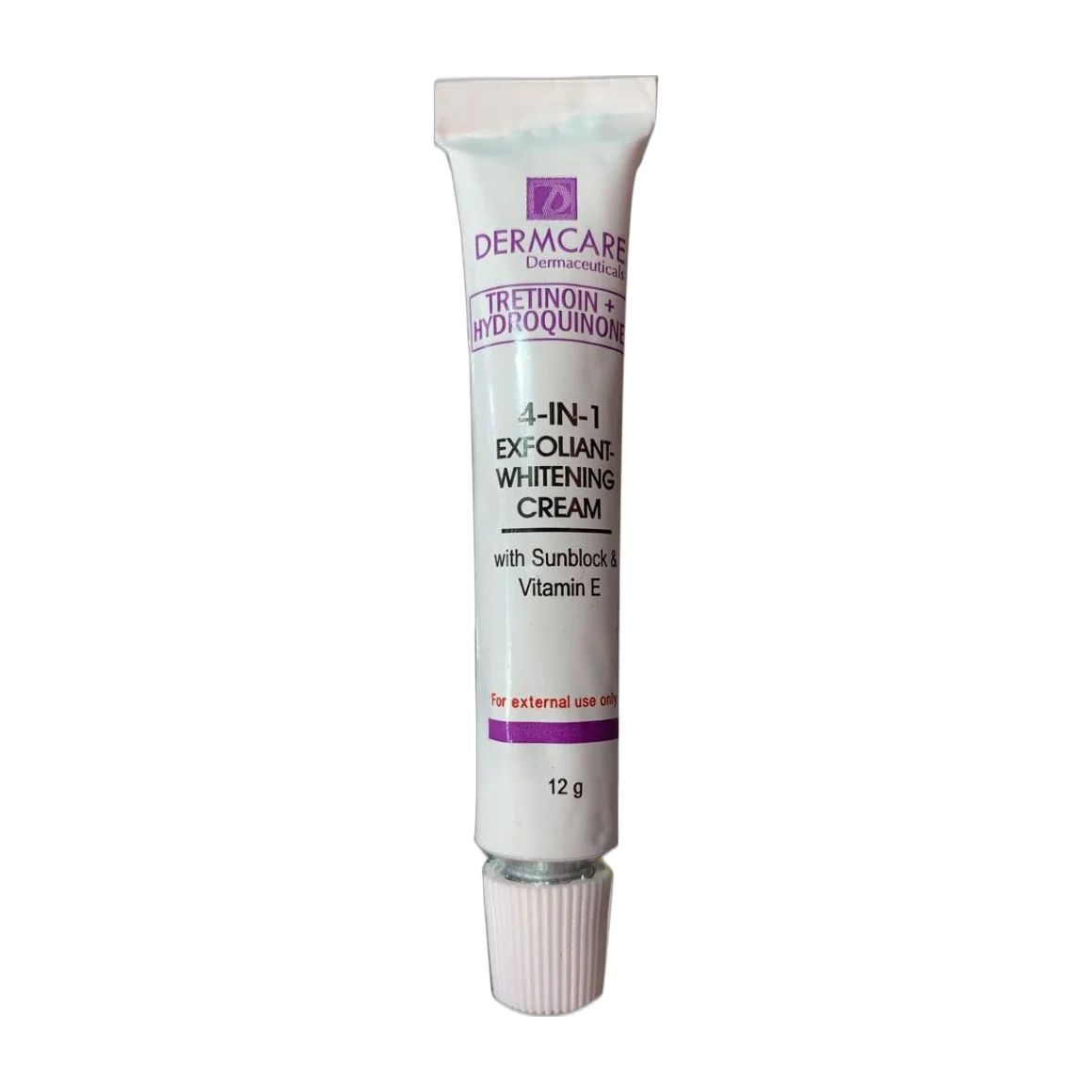 4-i-n1 Exfoliant- Whitening Cream With Built-in Sunblock & Vitamin E