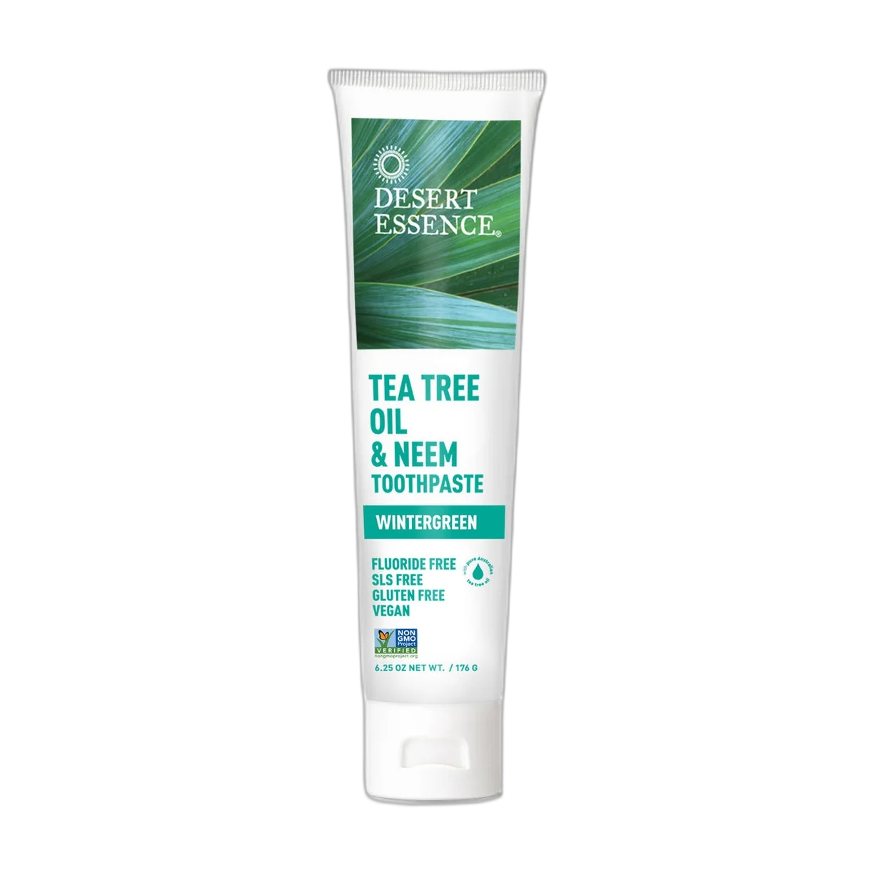 Tea Tree Oil And Neem Toothpaste, Wintergreen