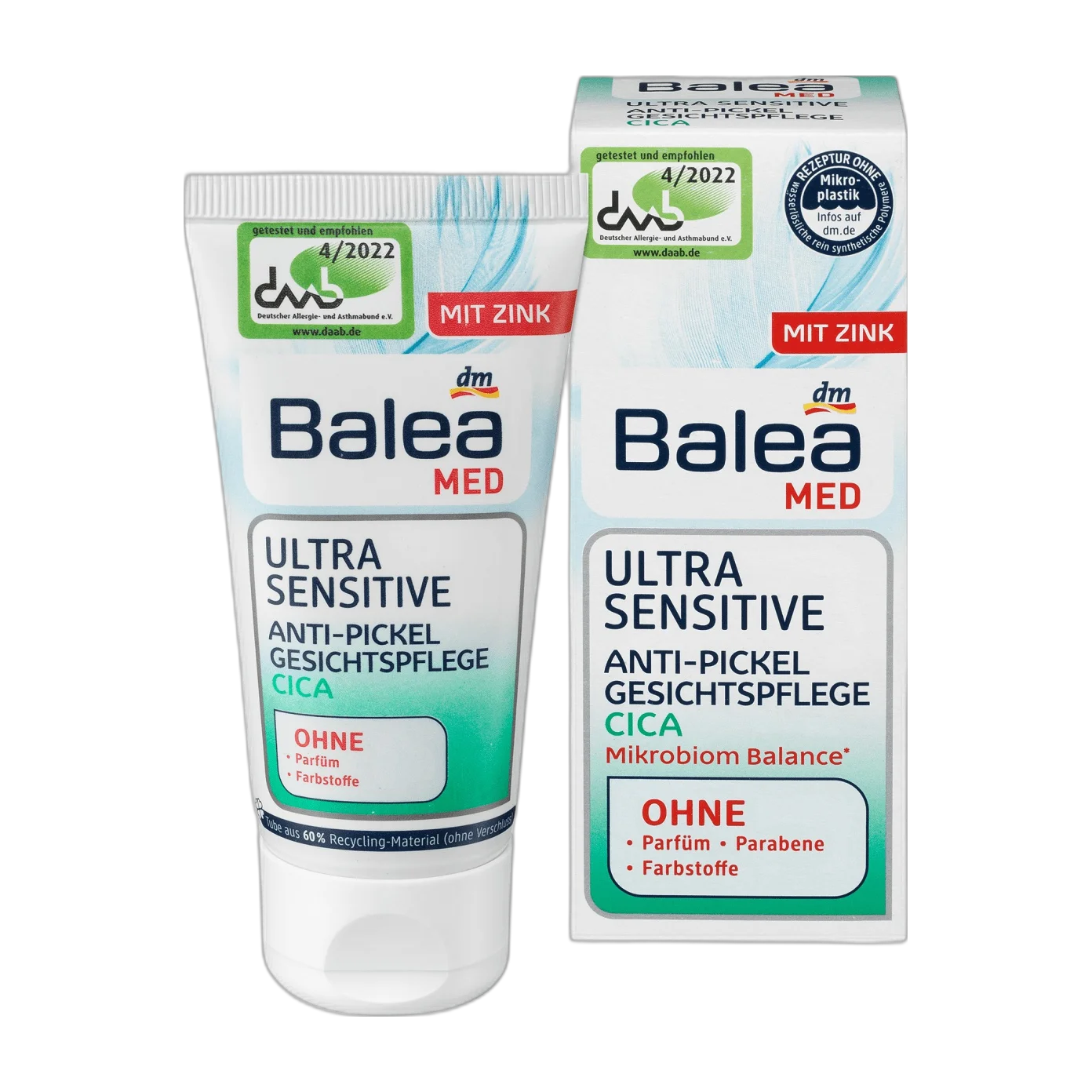 Med Ultra Sensitive Anti-pickel Gesichtspflege Mit Cica