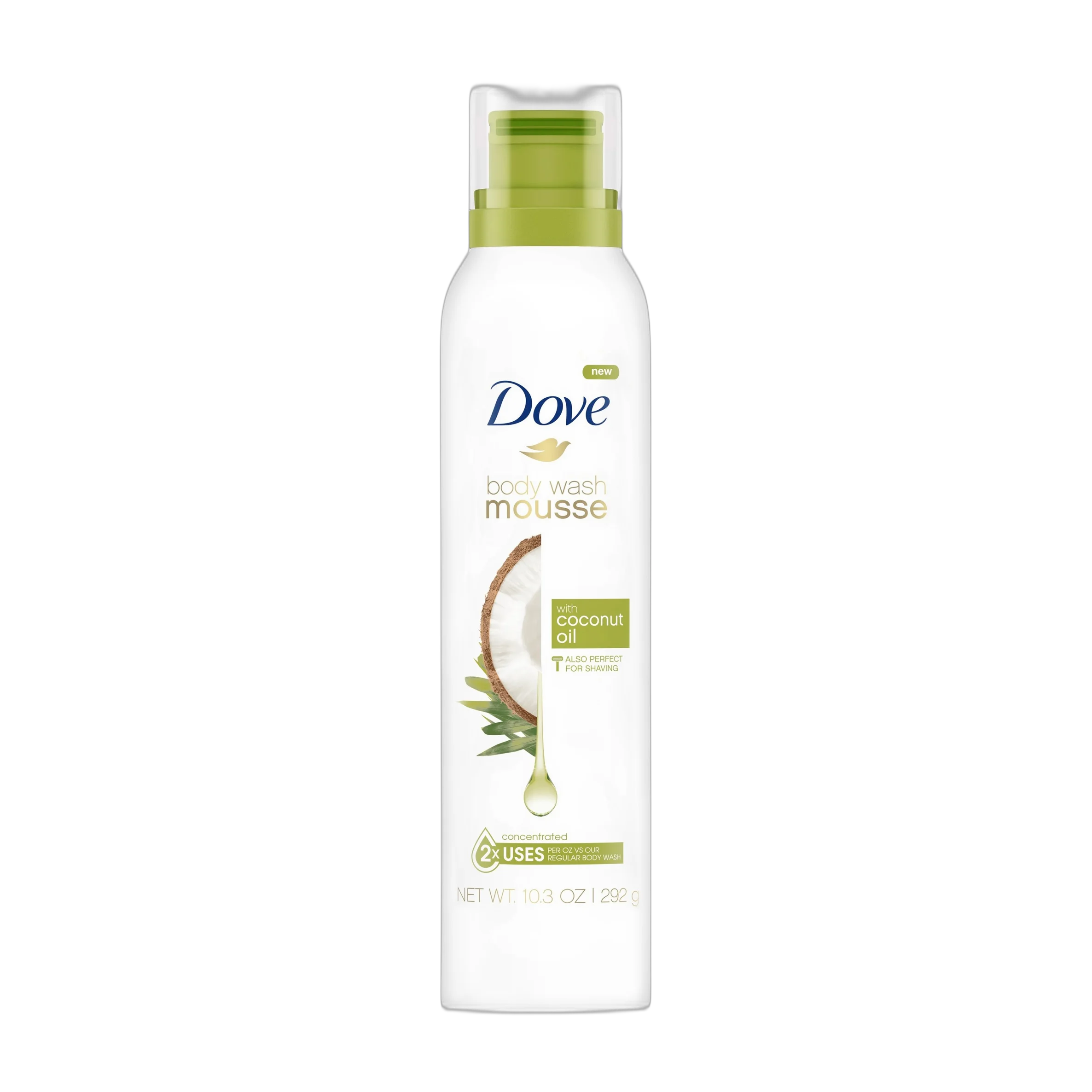 Body Wash Mousse With Coconut Oil