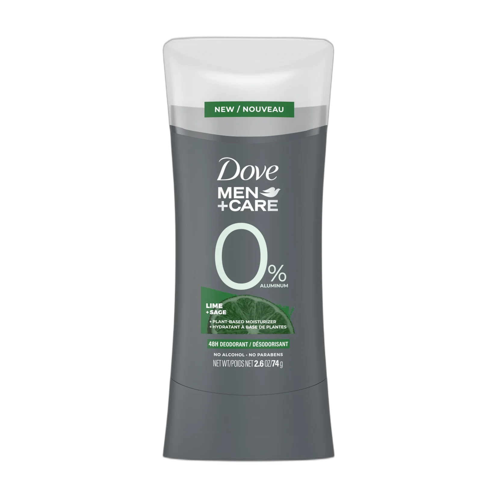 Men+care 0% Aluminum Lime+sage
