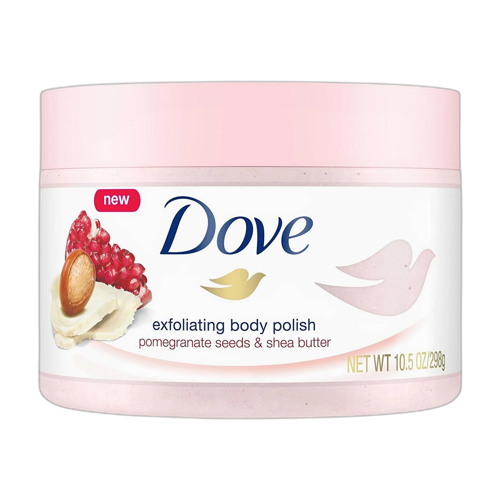 Pomegranate Seeds & Shea Butter Exfoliating Body Scrub