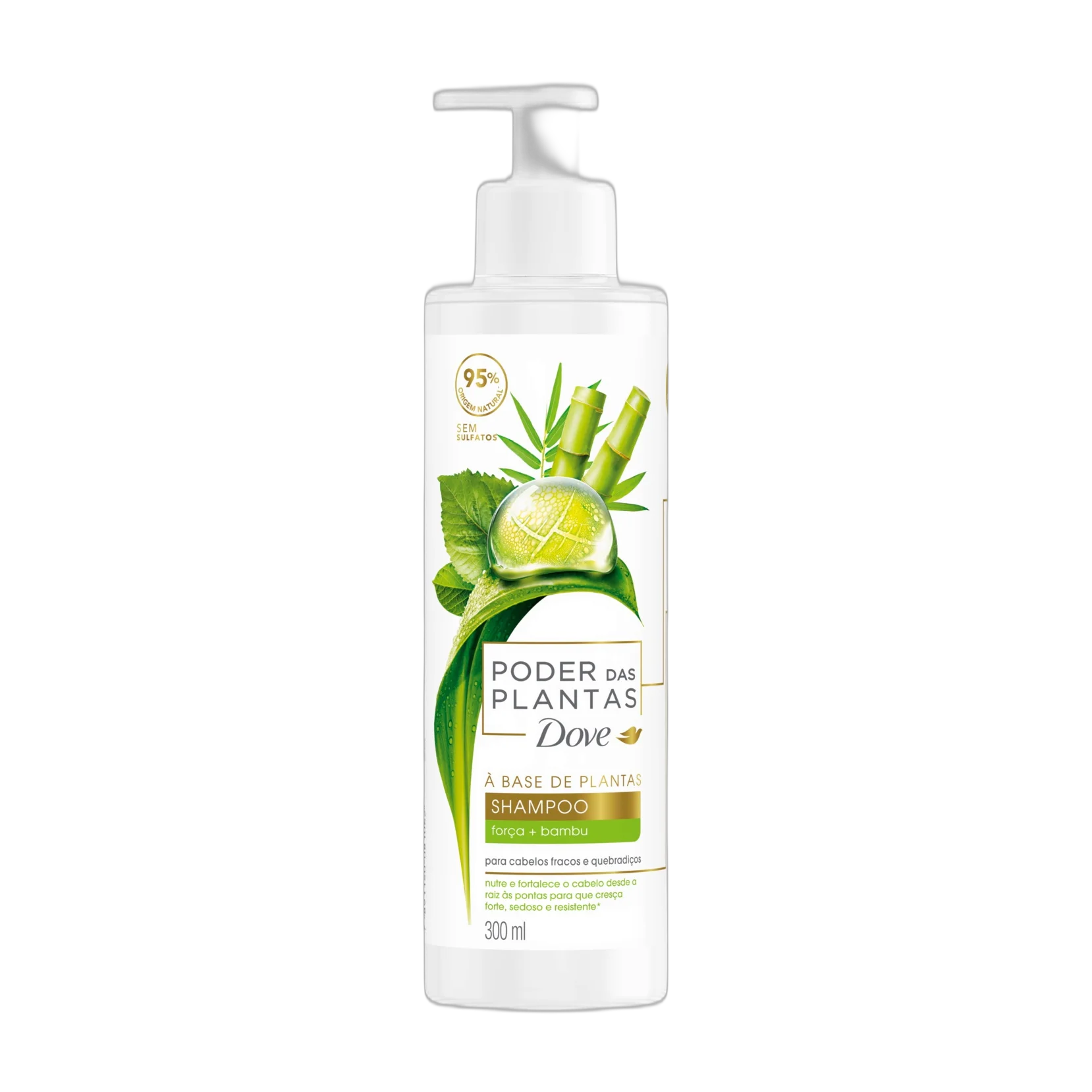 Shampoo Poder Das Plantas Força + Bambu