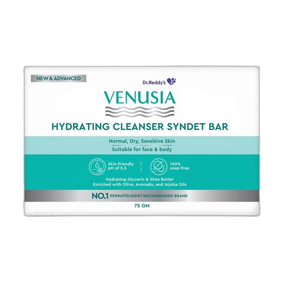 Venusia Hydrating Cleanser Syndet Bar