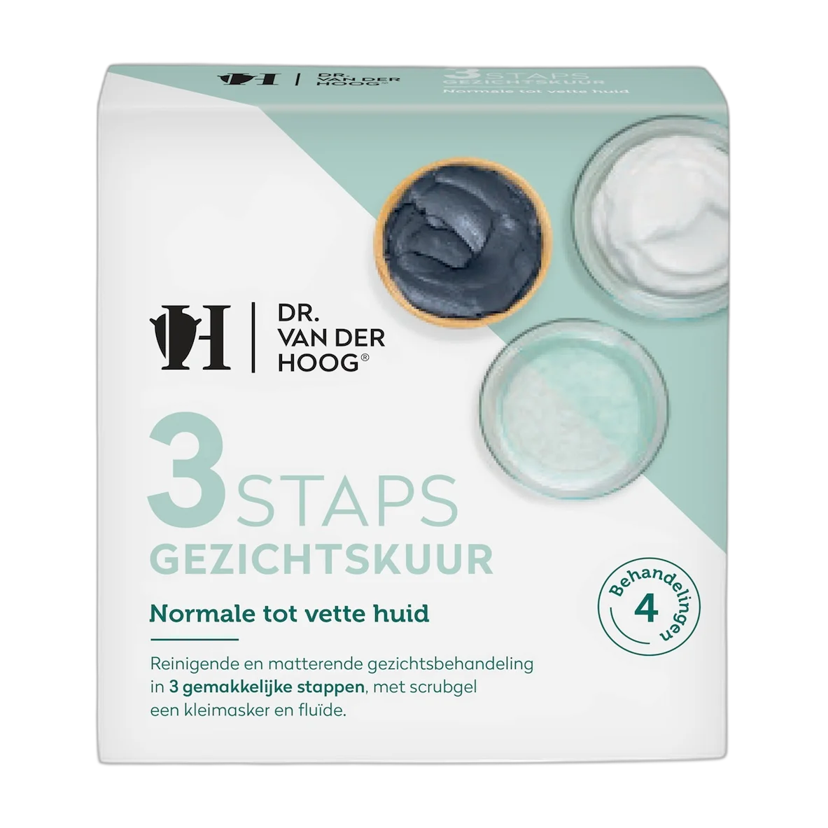3 Staps Gezichtskuur – Normaal- Tot Vette Huid