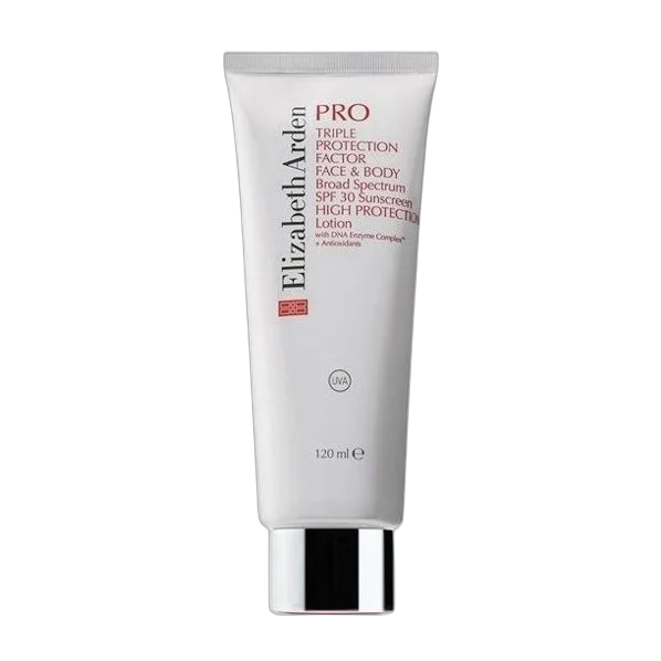 Triple Protection Factor Face And Body Broad Spectrum SPF 30 Sunscreen Lotion