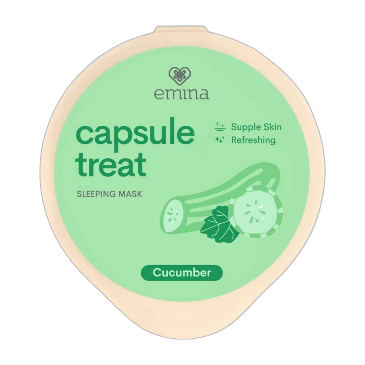 Capsule Treat Sleeping Mask Cucumber