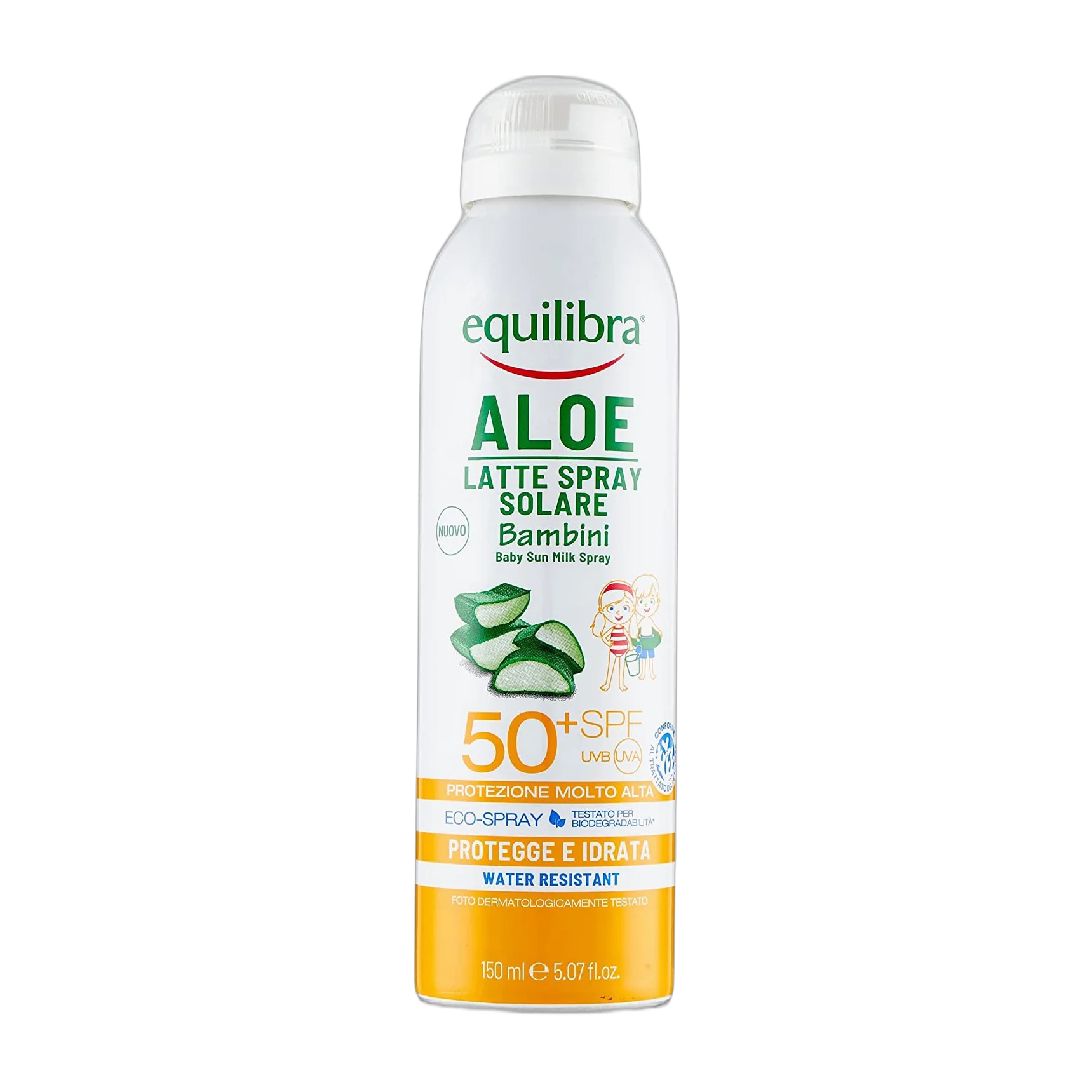 Aloe Latte Spray Solare Bambini SPF 50+