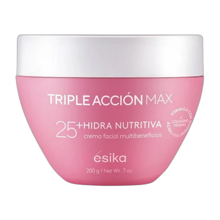 Crema Triple Acción Max 25 + Hidra Nutritiva