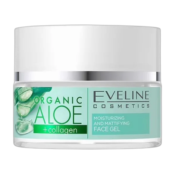 Organic Aloe + Collagen Moisturizing And Mattifying Face Gel