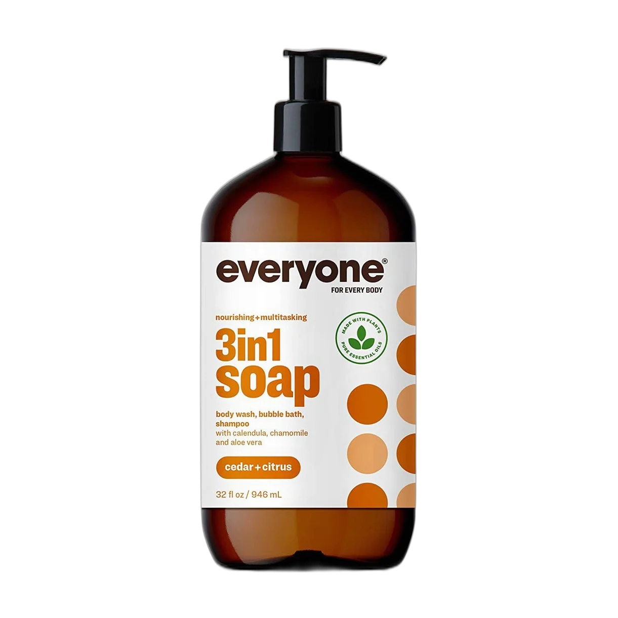 3-in-1 Soap, Body Wash, Bubble Bath, Shampoo