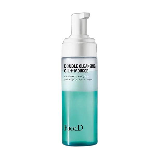 D Double Cleansing Make-up Remover Oil + Mousse