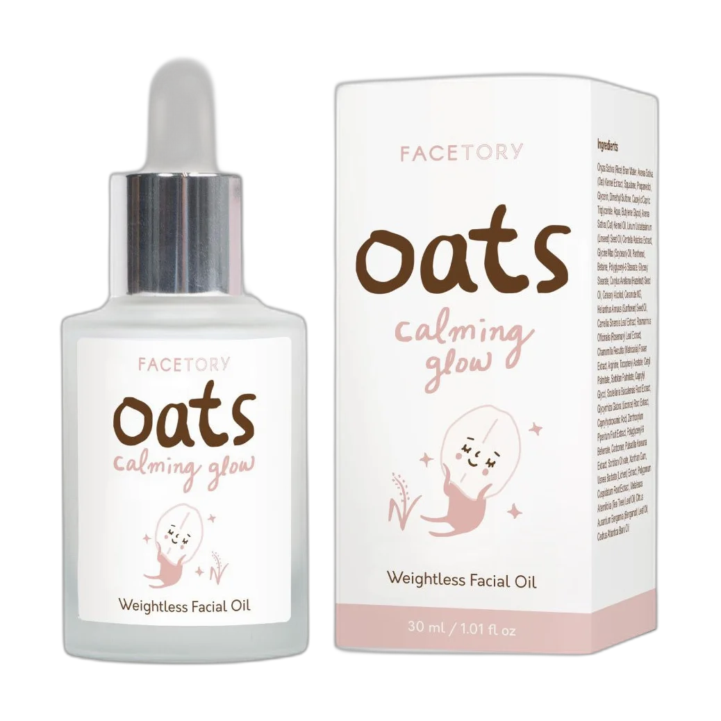 Oats Calming Glow Weightless Facial Oil