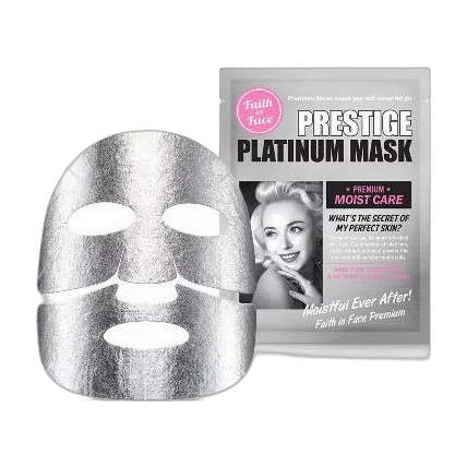 Prestige Platinum Silver Foil Mask