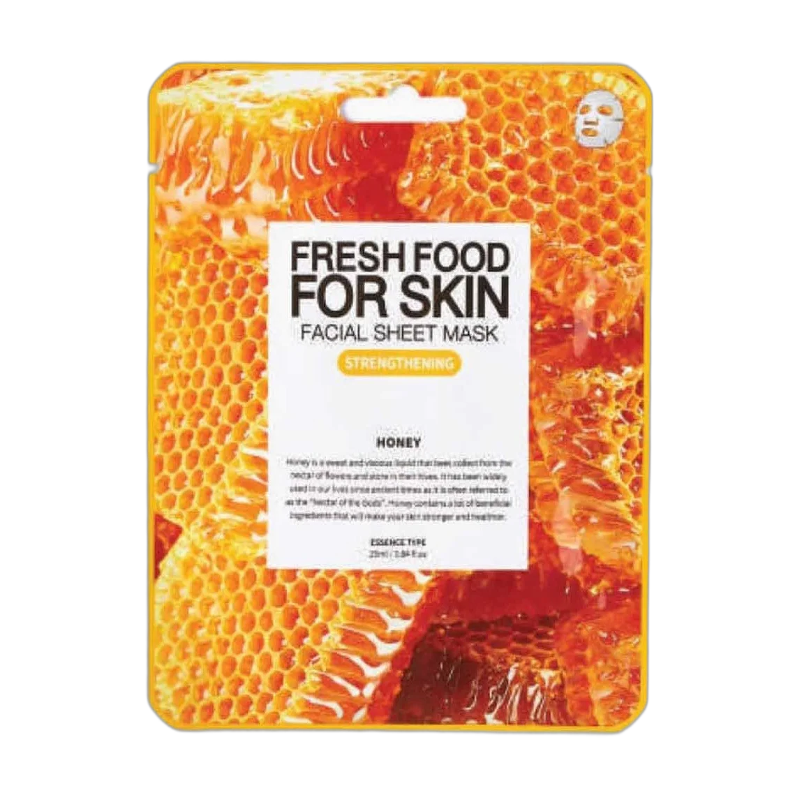 Fresh Food For Skin Facial Sheet Mask Honey: Strengthening