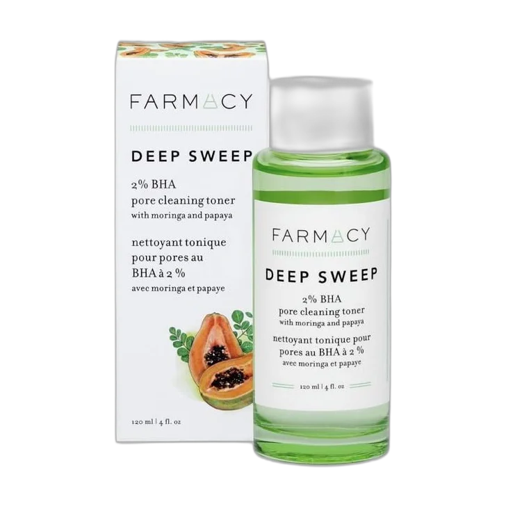 Deep Sweep 2% Bha Pore Cleansing Toner With Moringa + Papaya