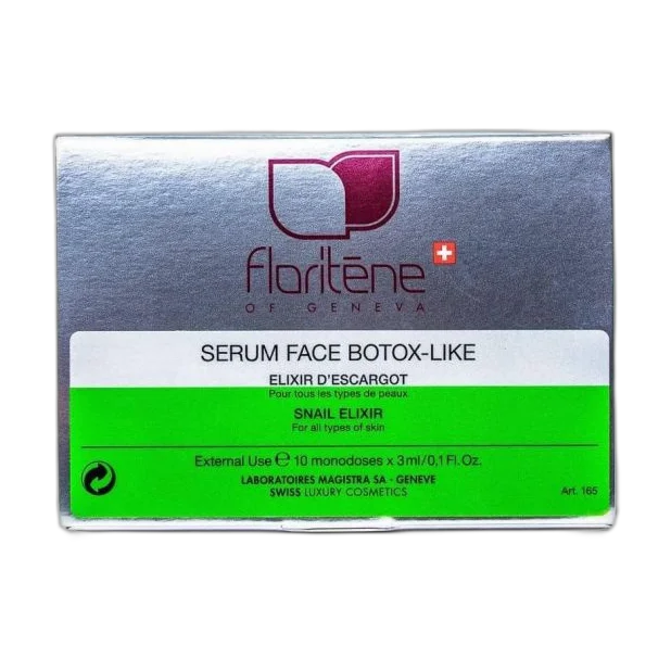 Serum face botox like elixir d`escargot