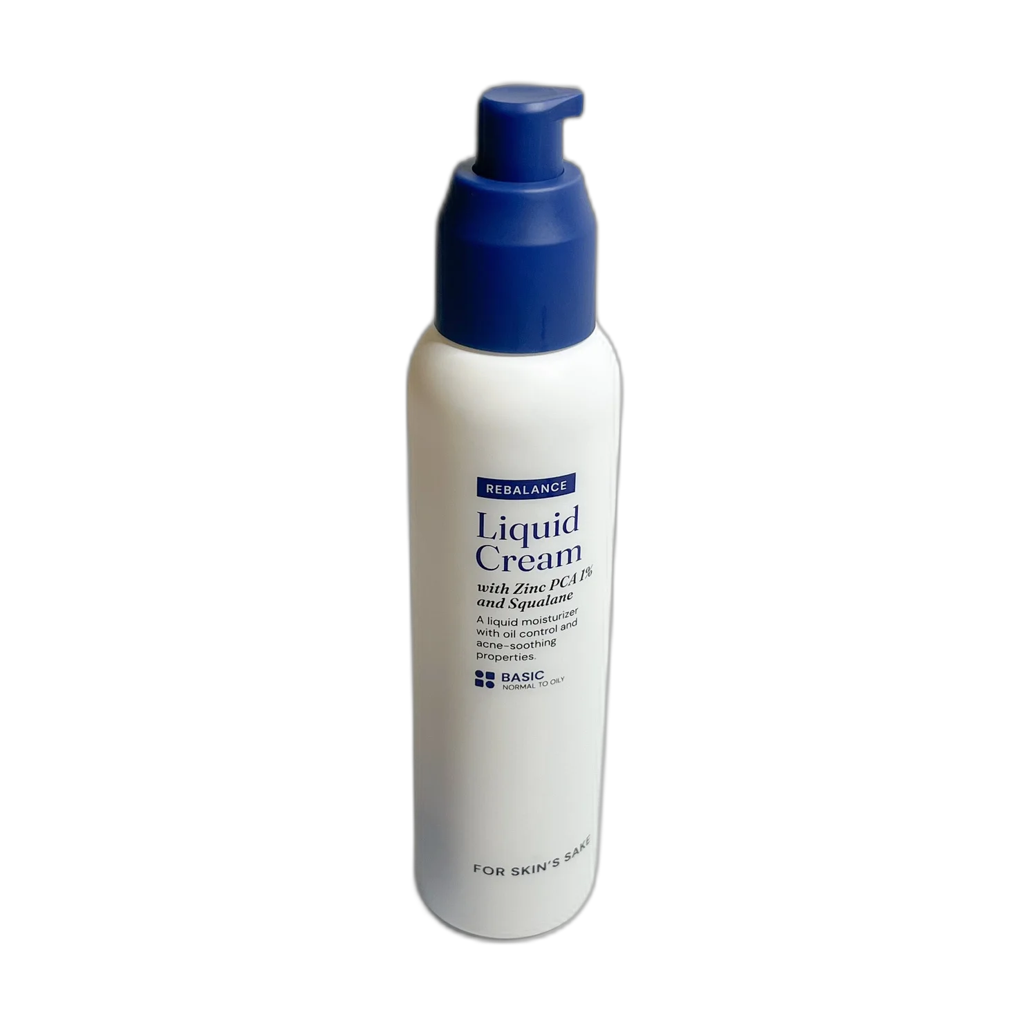 Liquid Cream Moisturizer With Zinc Pca 1% & Squalane