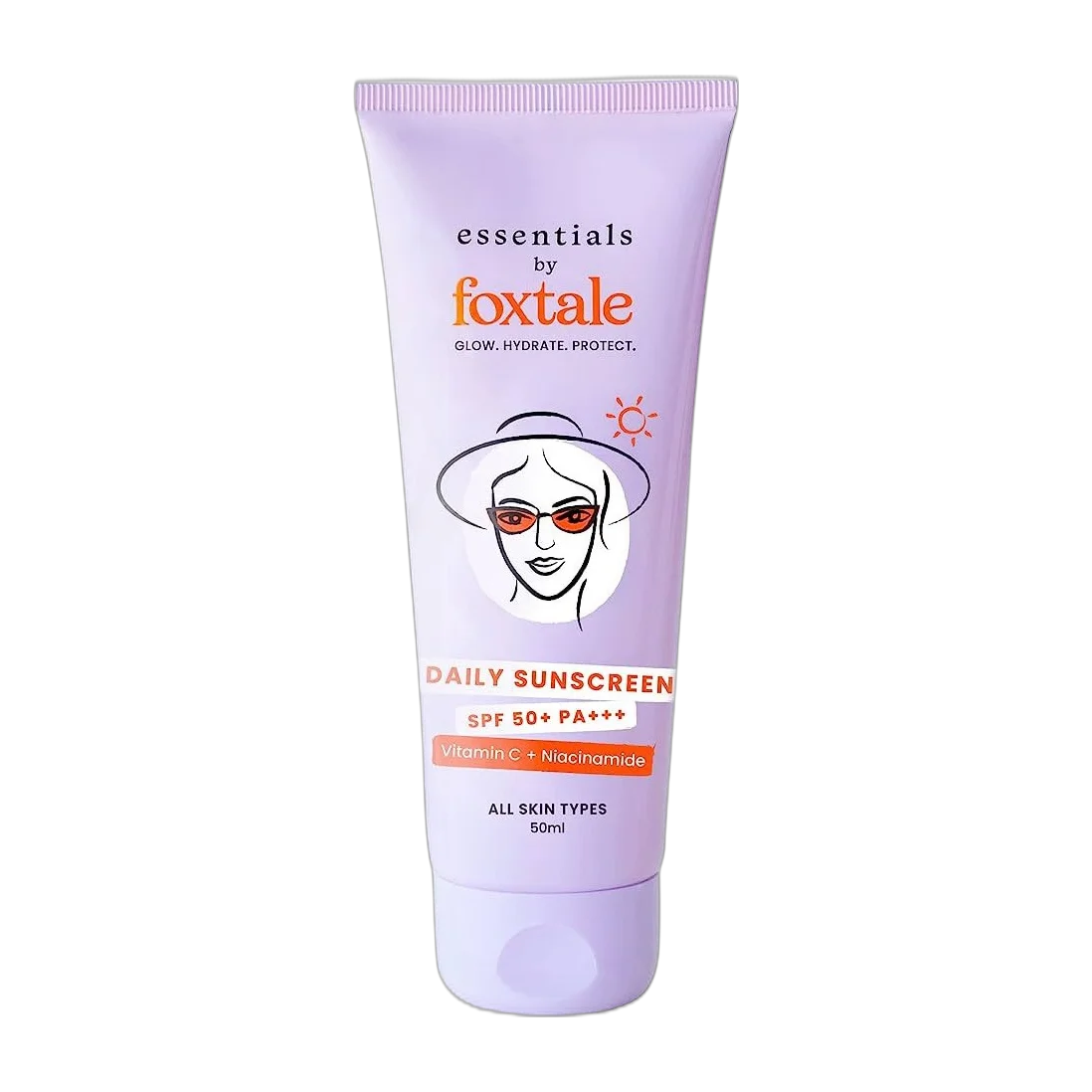 Essentials Brightening SPF 50 Sunscreen With Vitamin C And Niacinamide