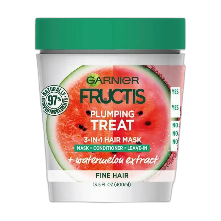 Plumping Treat 3-In-1 Hair Mask + Watermelon Extract