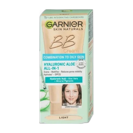 Hyaluronic Aloe All-in-1 BB Cream For Combination To Oily Skin