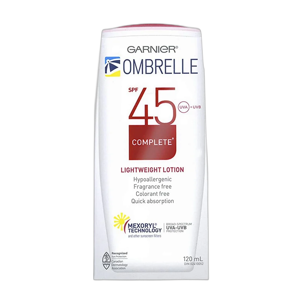Ombrelle Spf 45 Complete Lightweight Lotion