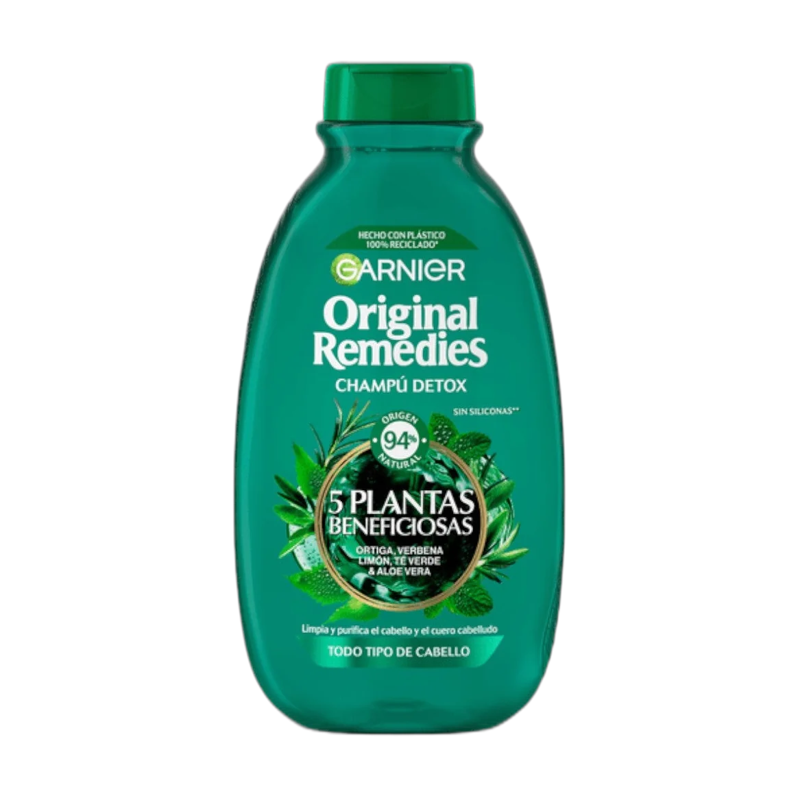 Original Remedies Té Verde & 5 Plantas Champú Para Pelo Normal