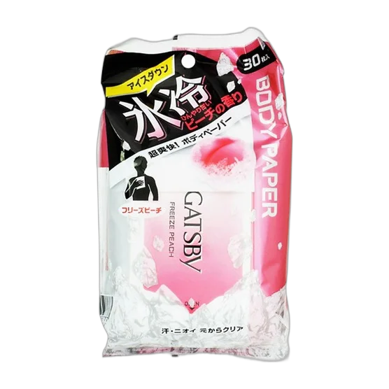 Body Wipes Freeze Peach