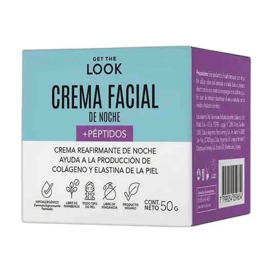 Crema Facial De Noche (+péptidos)