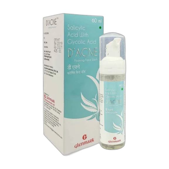 D Acne Foaming Face Wash