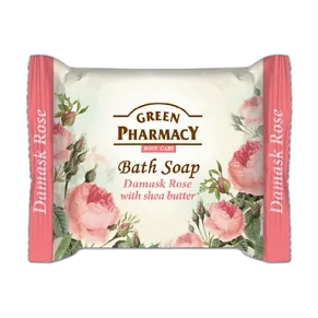 Bath Soap Damask Rose With Shea Butter