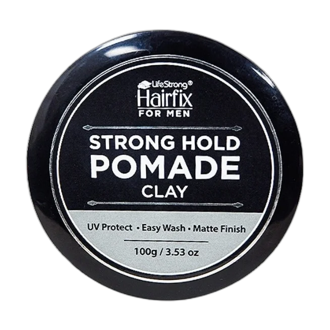 Strong Hold Pomade Clay