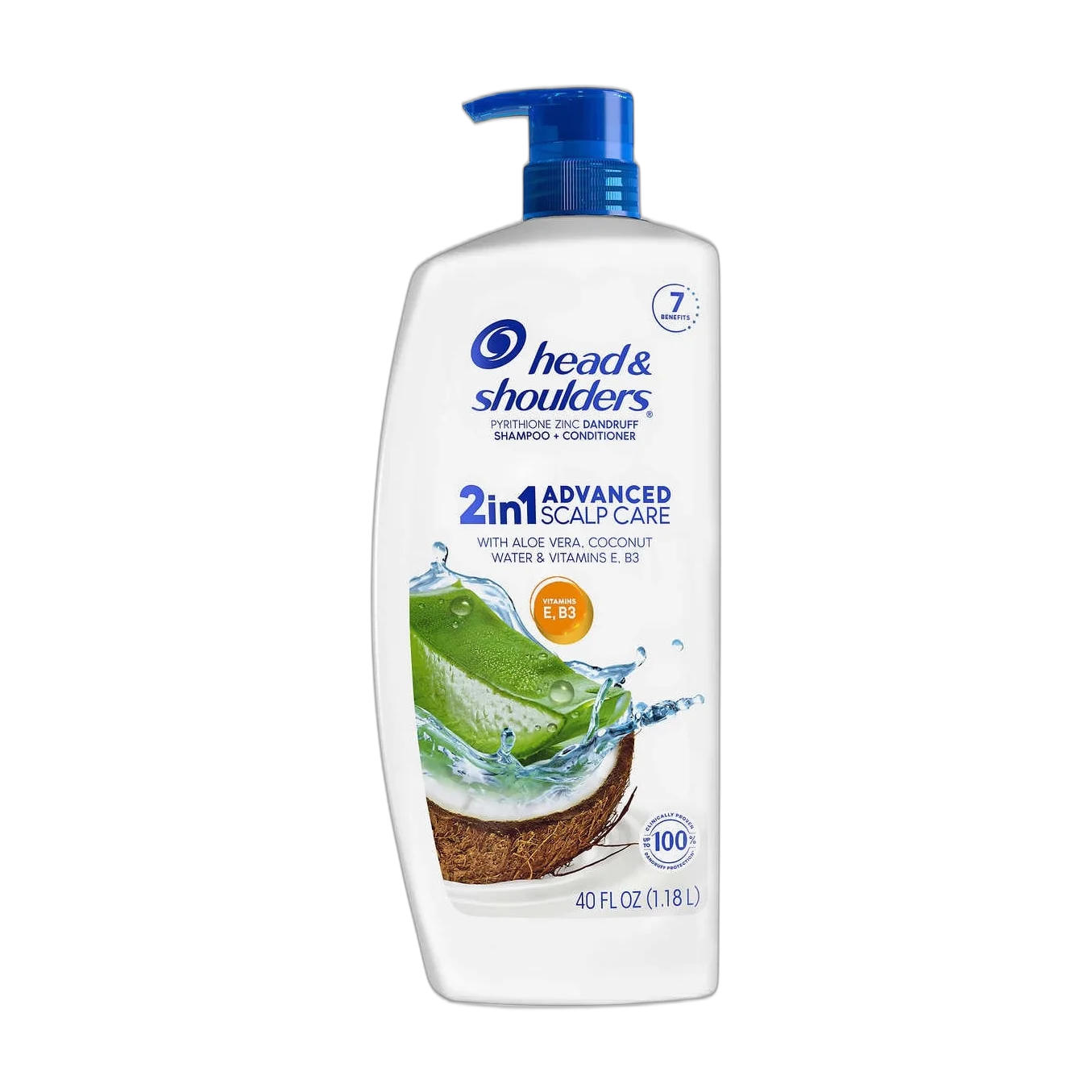 2 In 1 Advanced Scalp Care With Aloe Vera, Coconut Water & Vitamins E, B3