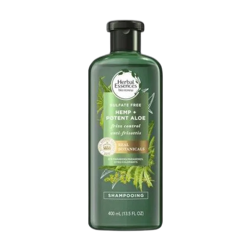 Hemp + Potent Aloe Vera Sulfate Free Shampoo for Frizz Control