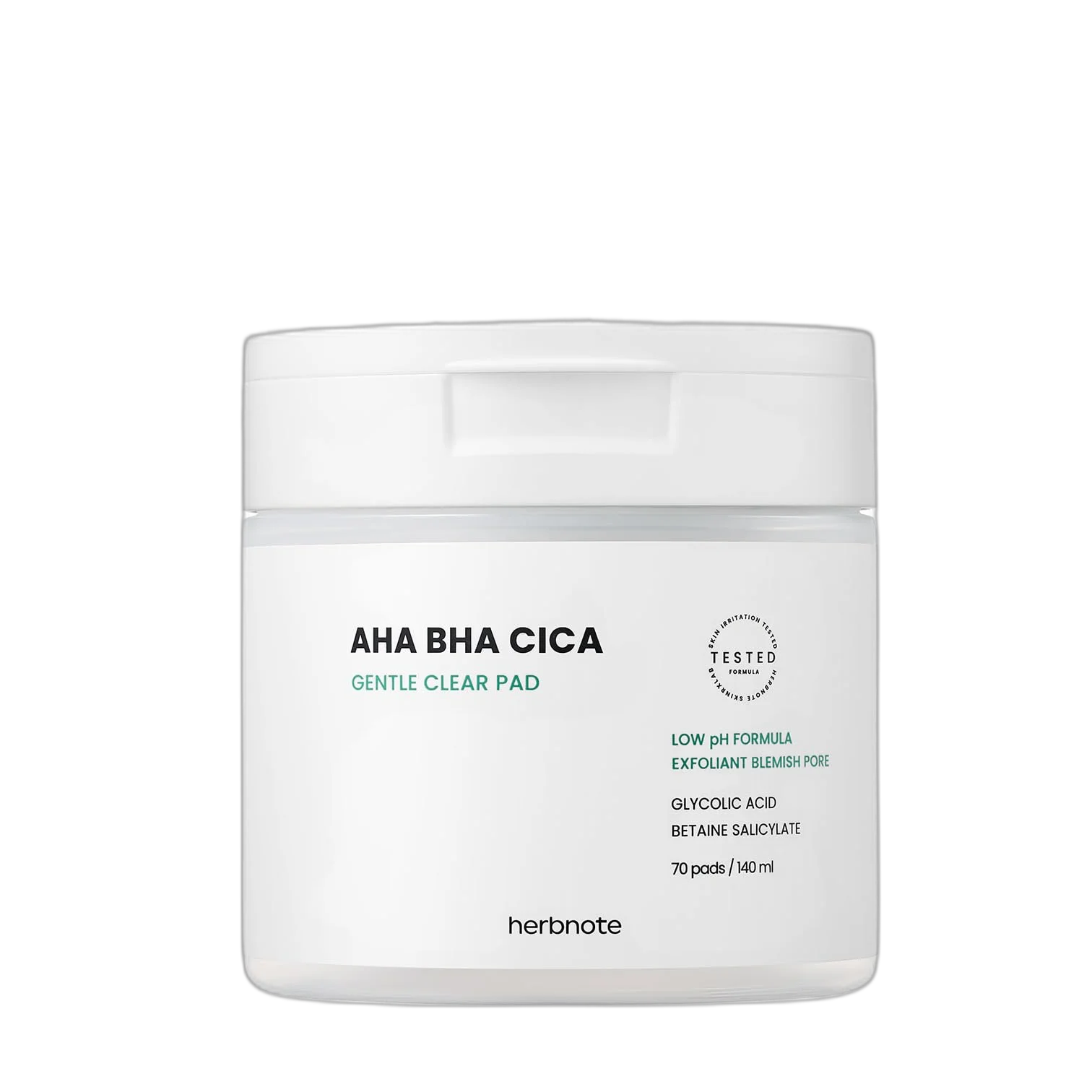 AHA BHA Cica Gentle Clear Pad