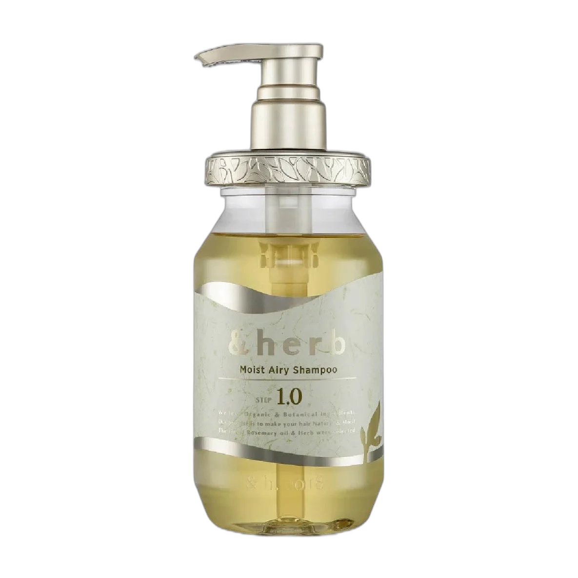 Moist Airy Shampoo Step 1.0 (for Oily Scalp + Anti-dandruff + Fine + Wavy Hair)