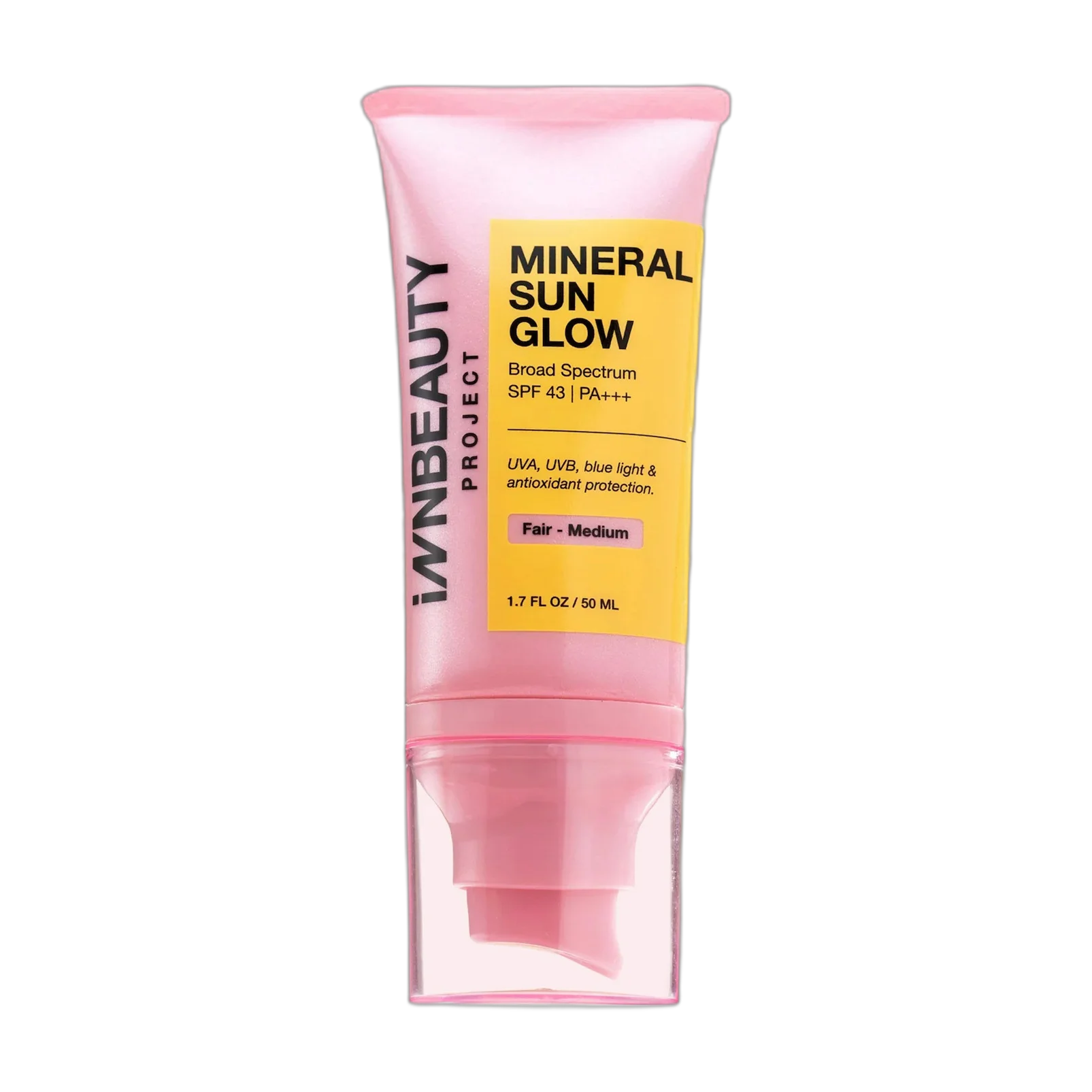 Mineral Sun Glow Broad Spectrum SPF 43 Pa +++ With Peptides And Vitamin C