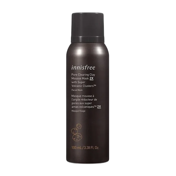 Pore Clearing Clay Mousse Mask 2x With Super Volcanic Clusters