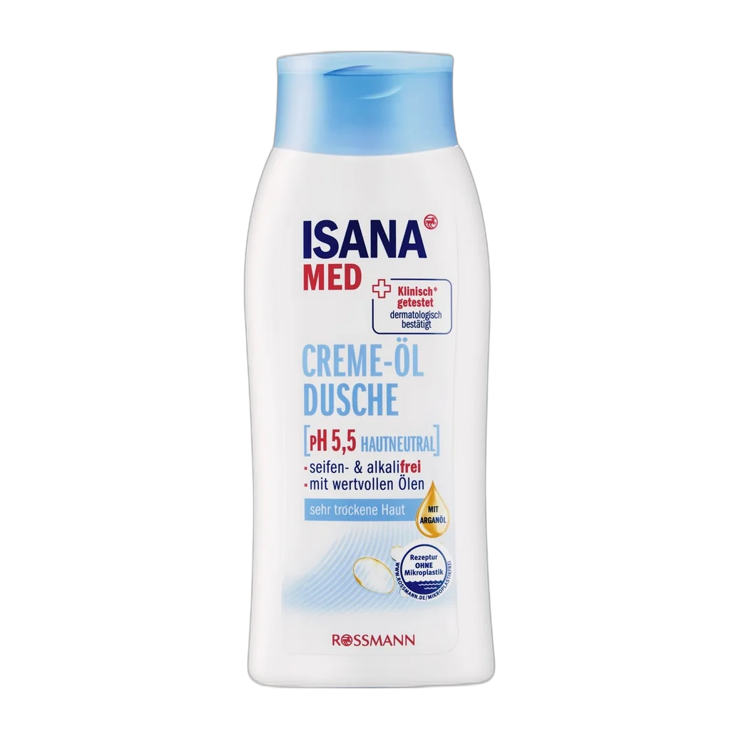 Med Creme-Öl Dusche