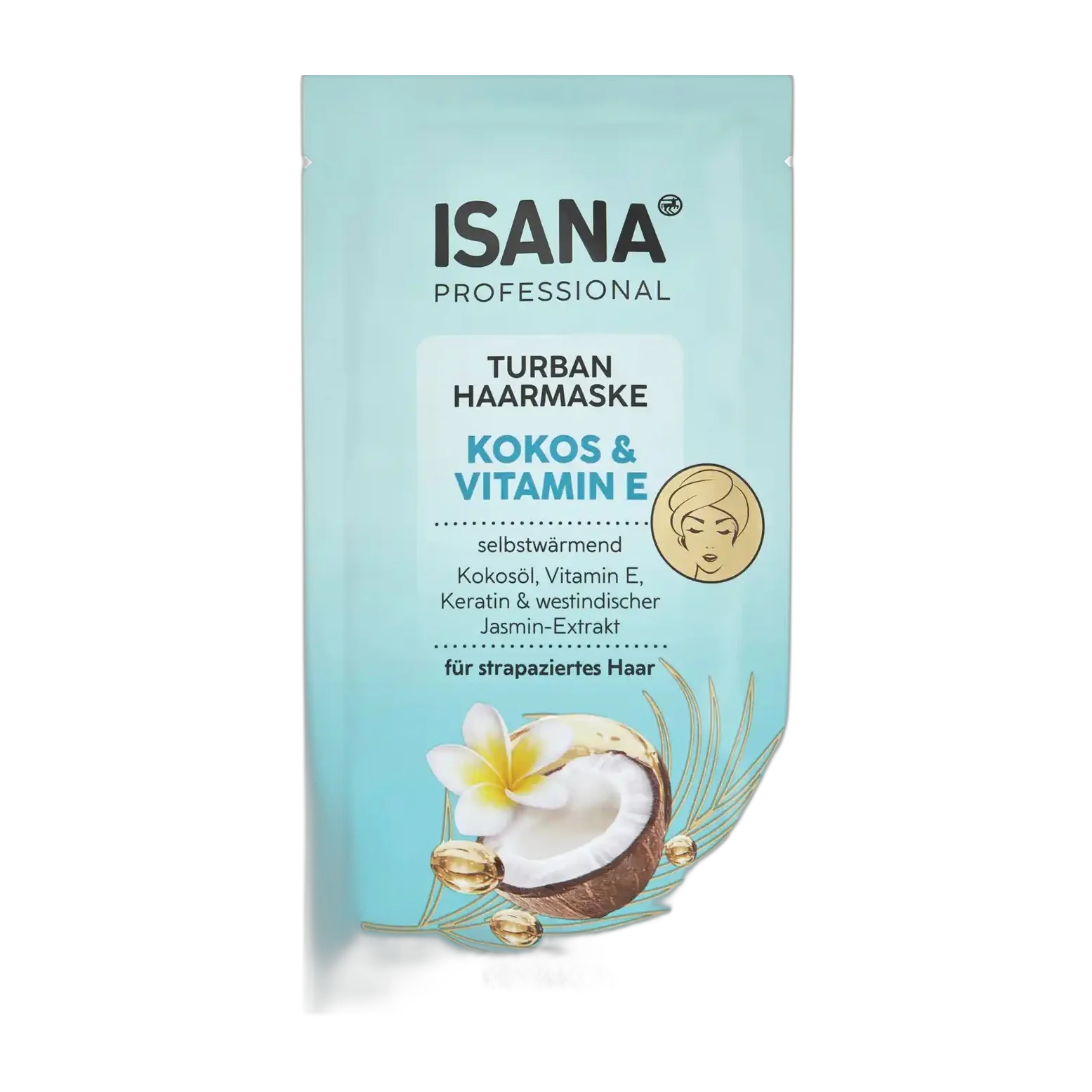 Kokos & Vitamin E Turban Haarmaske