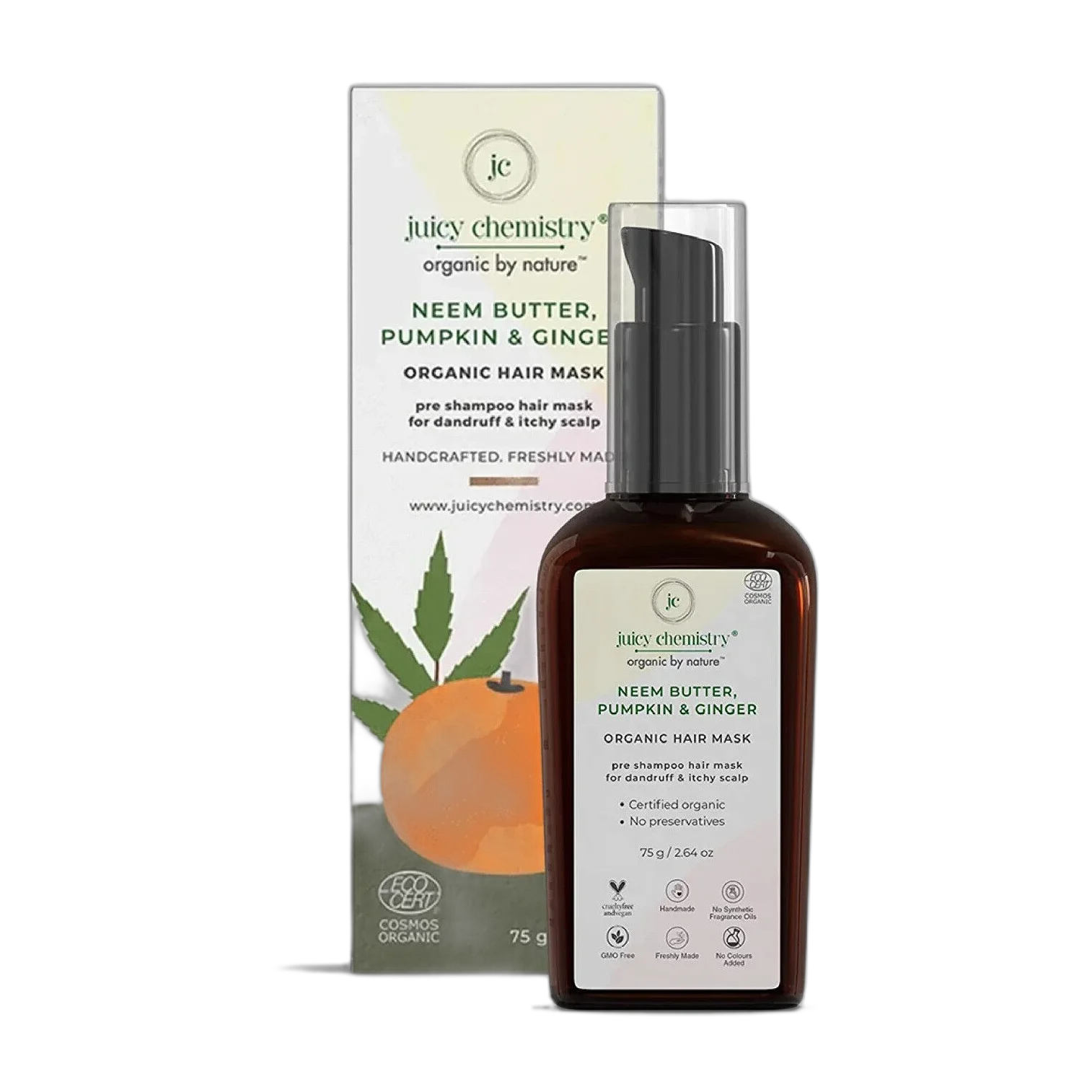Neem Butter, Pumpkin And Ginger Hair Mask