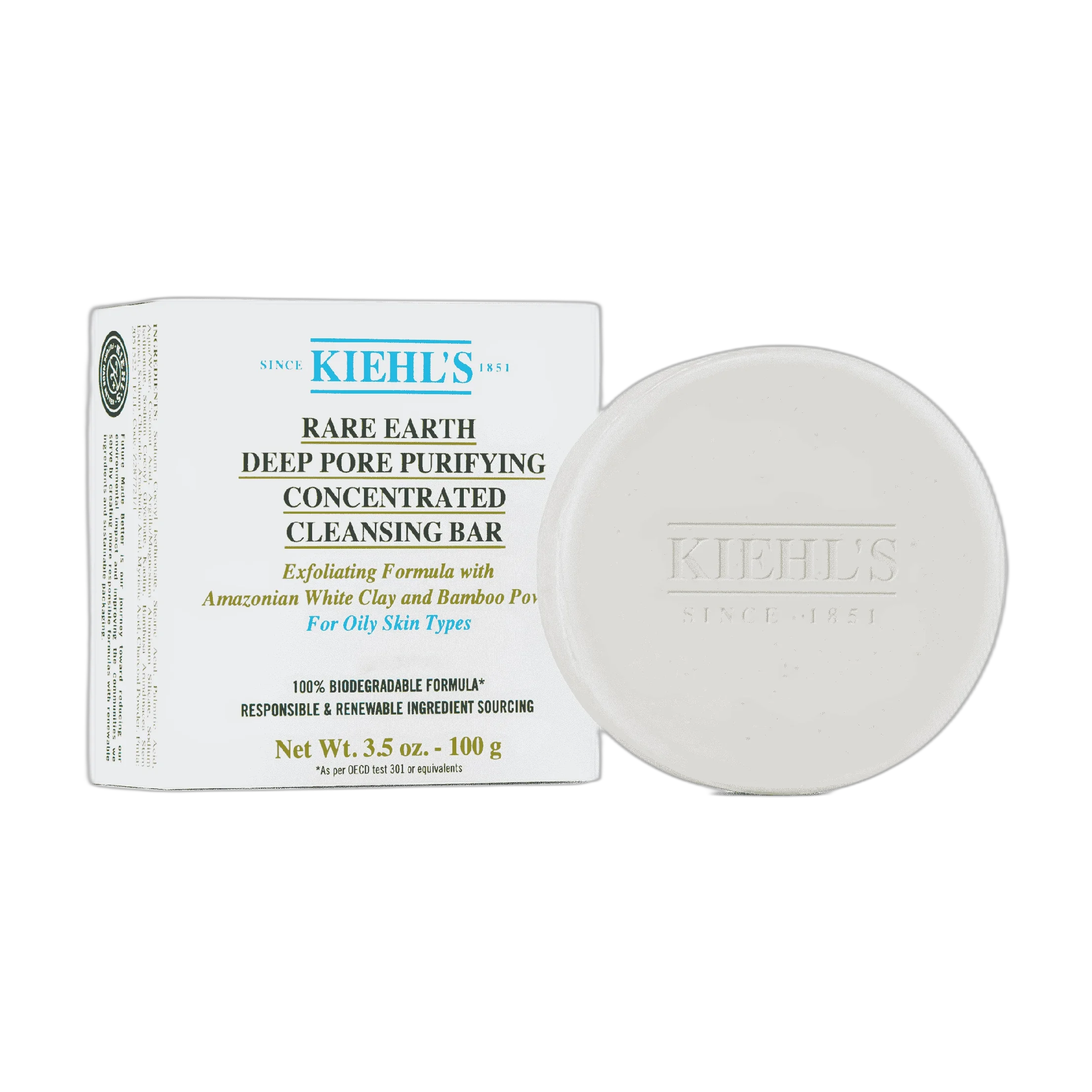 Rare Earth Deep Pore Purifying Concentrated Cleansing Bar