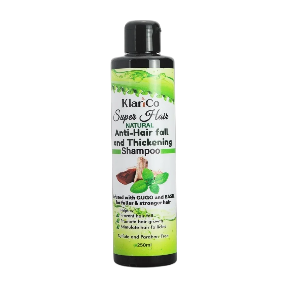 Super Hair Antihair Fall And Thickening Gugo & Basil Shampoo