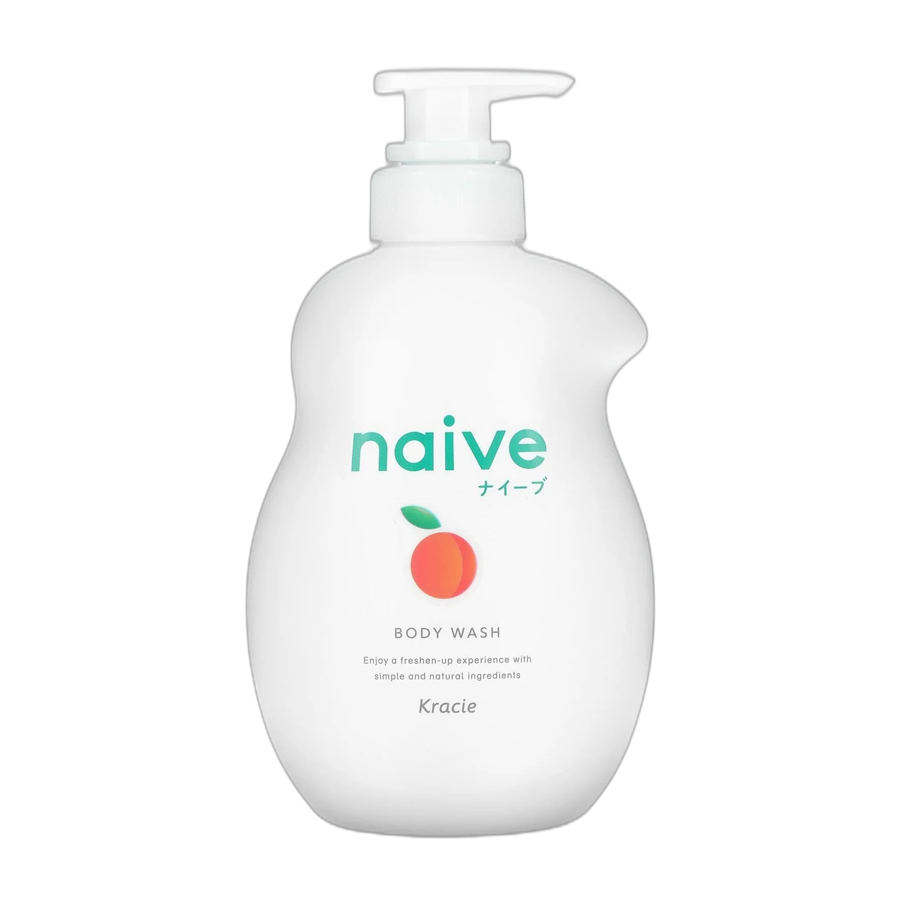 Naive Body Pump Soap Peach